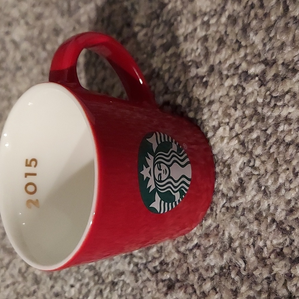 Set of Starbucks 2015 and 2016 espresso cups
